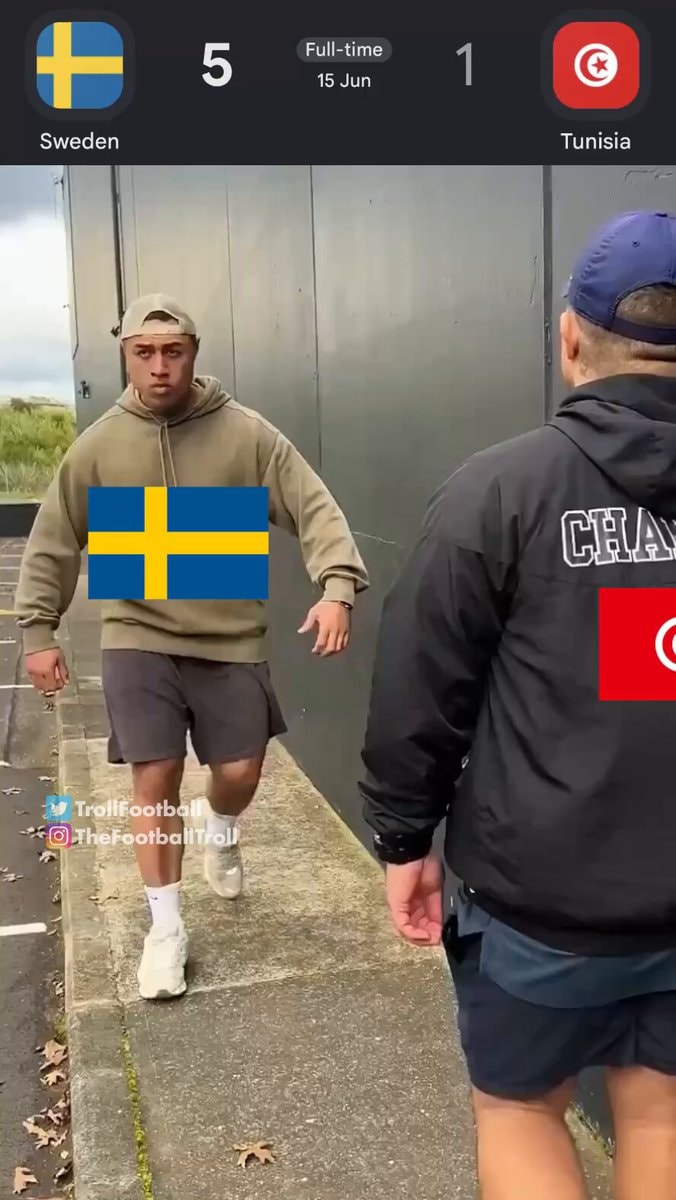 Sweden vs Tunisia 5-1 World Cup