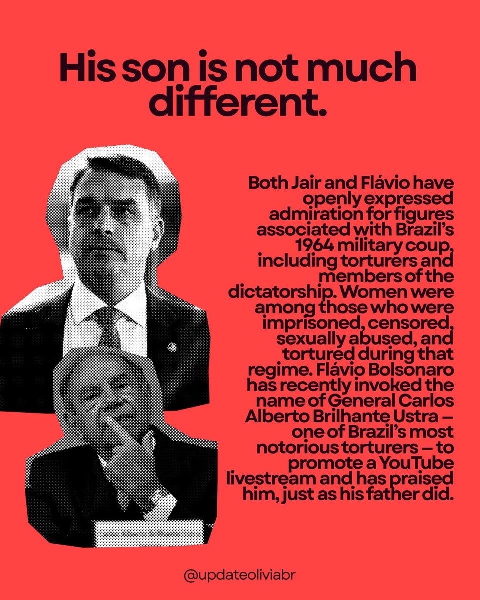 Brazil election Flávio Bolsonaro vs Lula (photo 3 of 3)