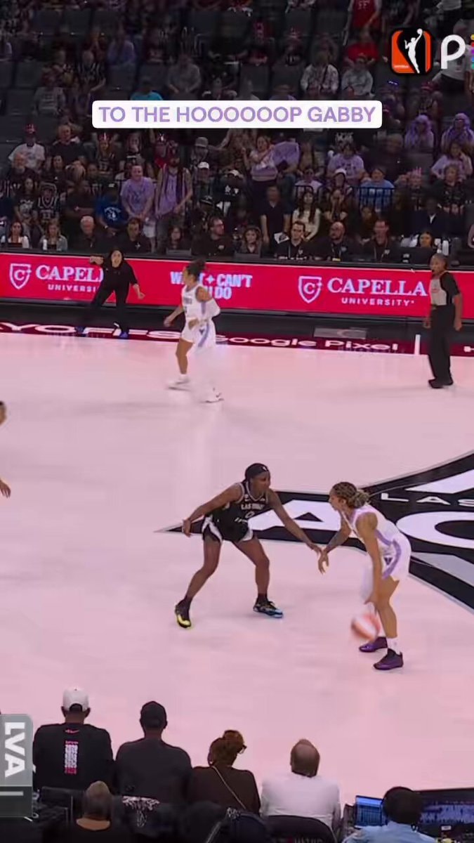 Gabby Williams Valkyries overtime bucket