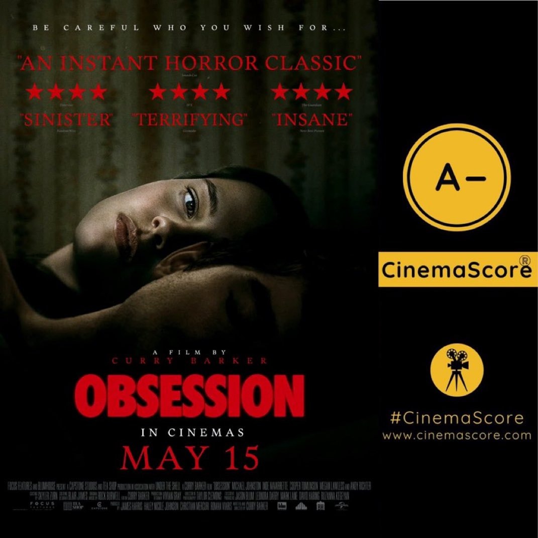 Obsession movie poster Curry Barker