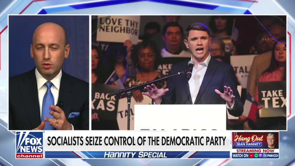 Stephen Miller on Democrat party decline