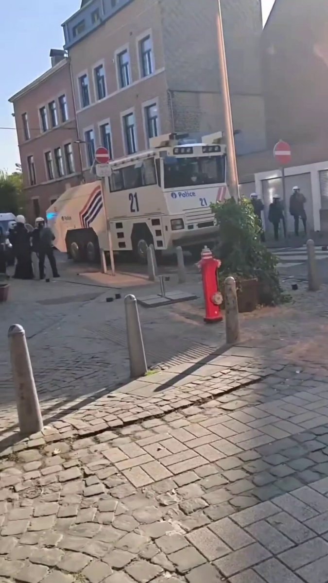 Liège police arrests French riots