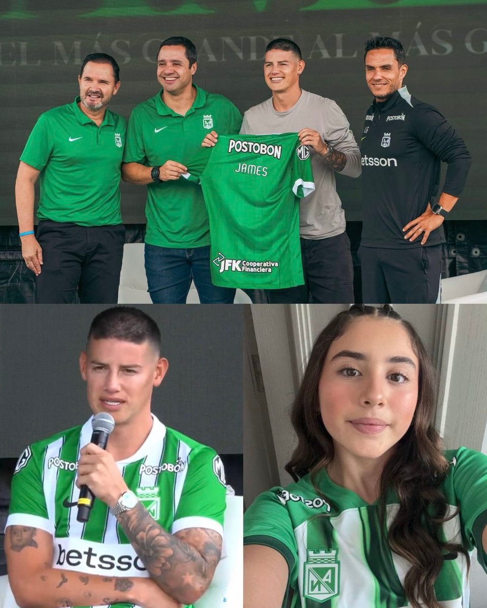 James Rodríguez joins Atlético Nacional