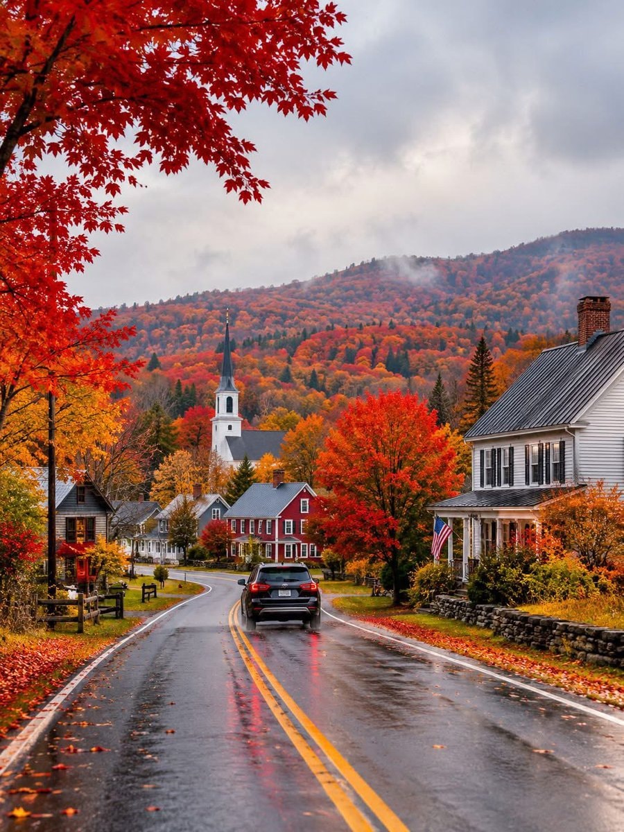 Vermont in the fall