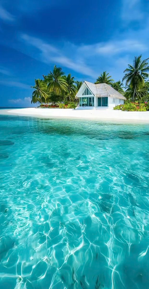 Maldives island view
