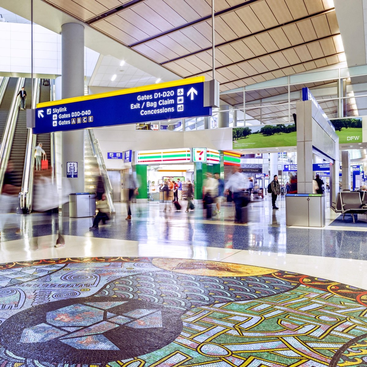 Islamic Wudu foot-washing stations at Dallas Fort Worth International Airport (photo 2 of 2)
