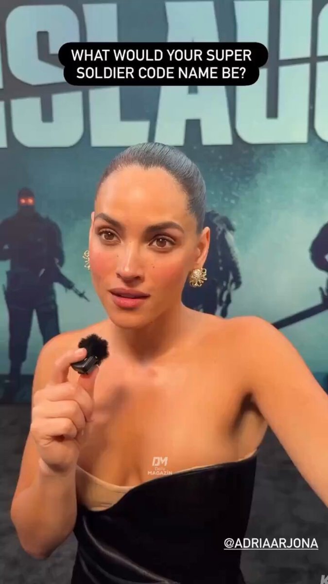 Adria Arjona super soldier codename