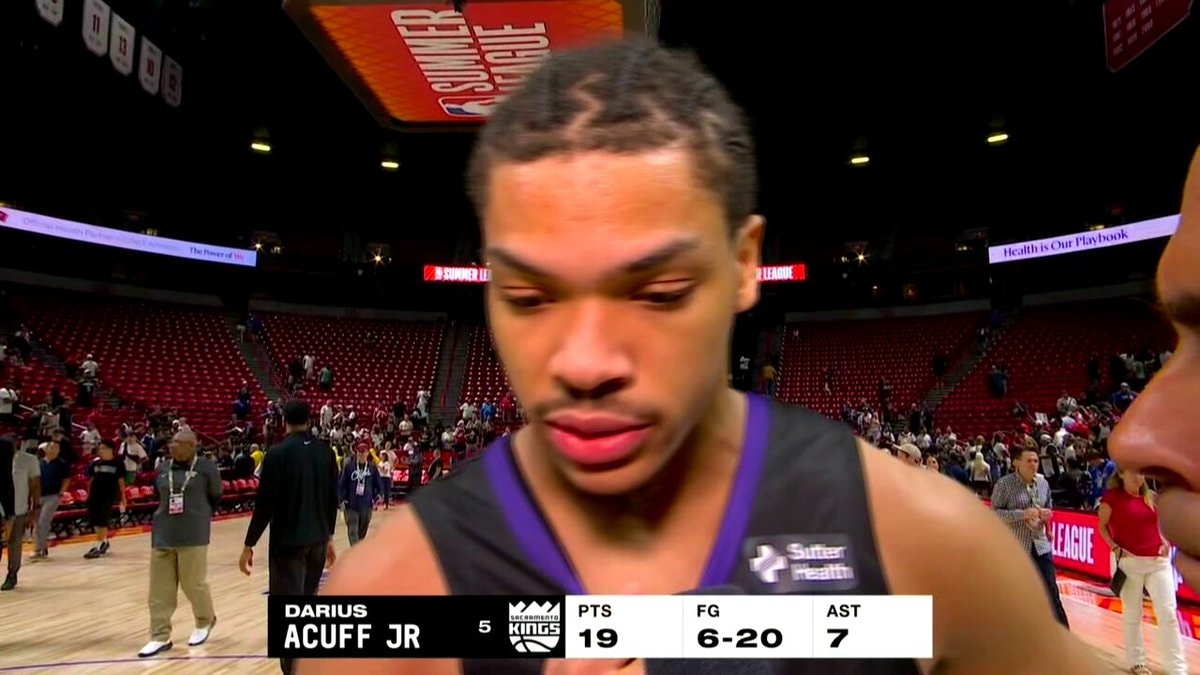 Darius Acuff Jr postgame interview