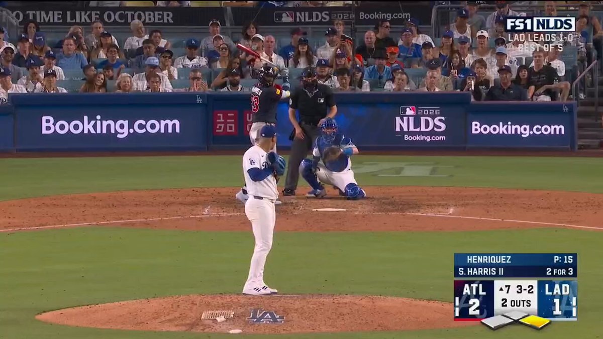 Michael Harris II run Braves vs Dodgers Michael Harris II run Braves vs Dodgers