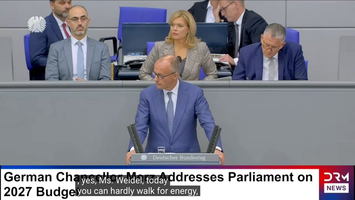 Germany Chancellor Merz AfD comment