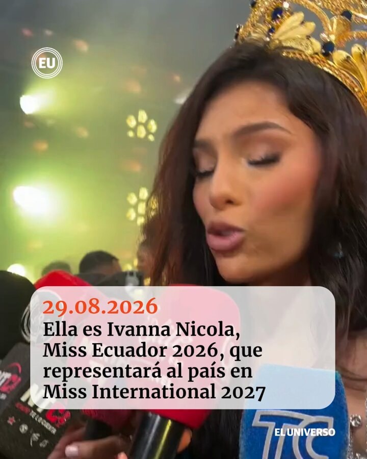 Ivanna Nicola Miss Ecuador 2026