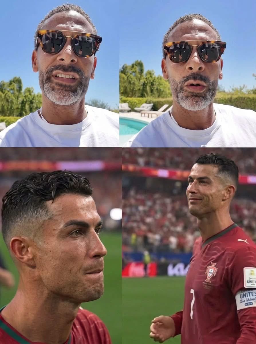 Rio Ferdinand defends Cristiano Ronaldo