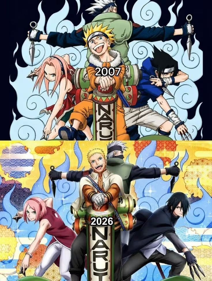 Naruto 2007 to 2026