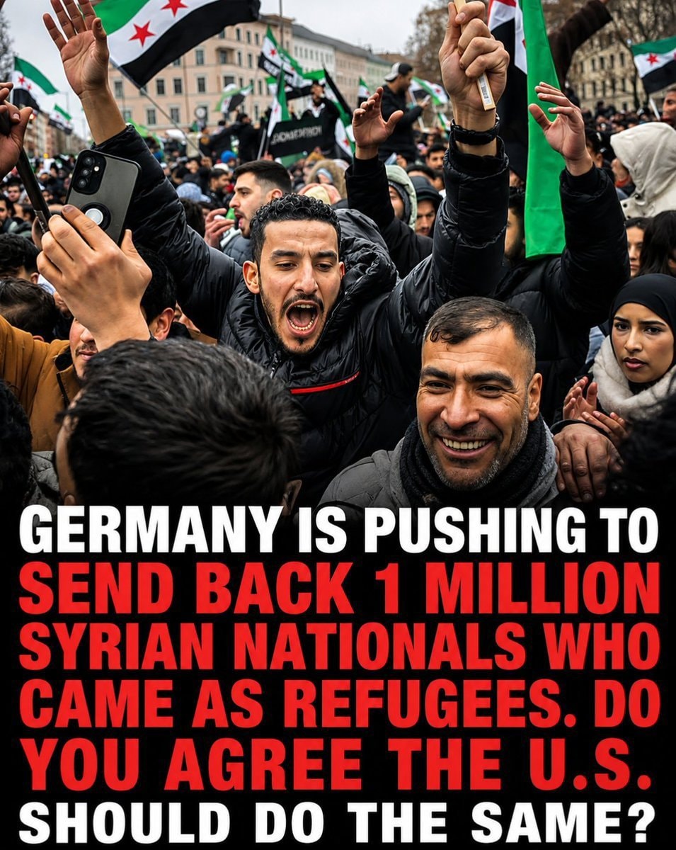 Germany deport 1 million Syrian nationals