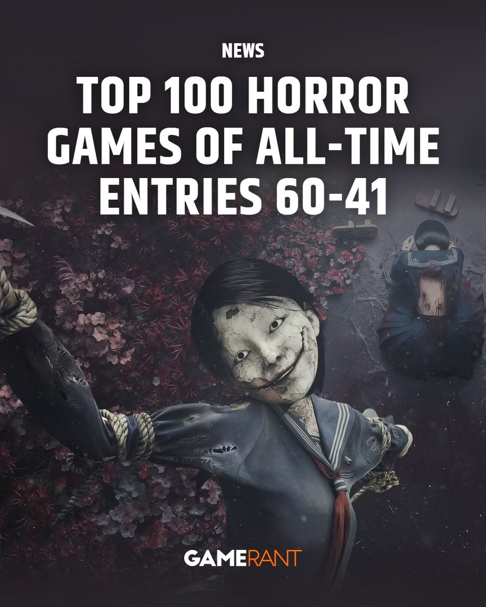 Top 100 Horror Games List