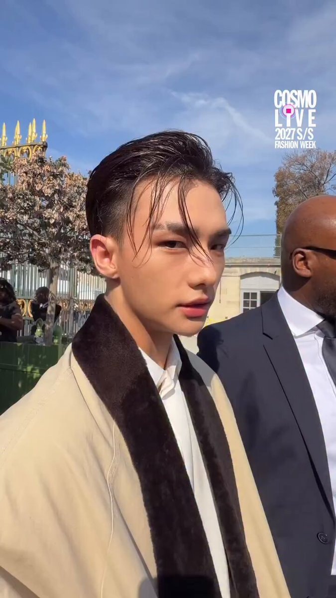 Hyunjin at Dior Fashion Show