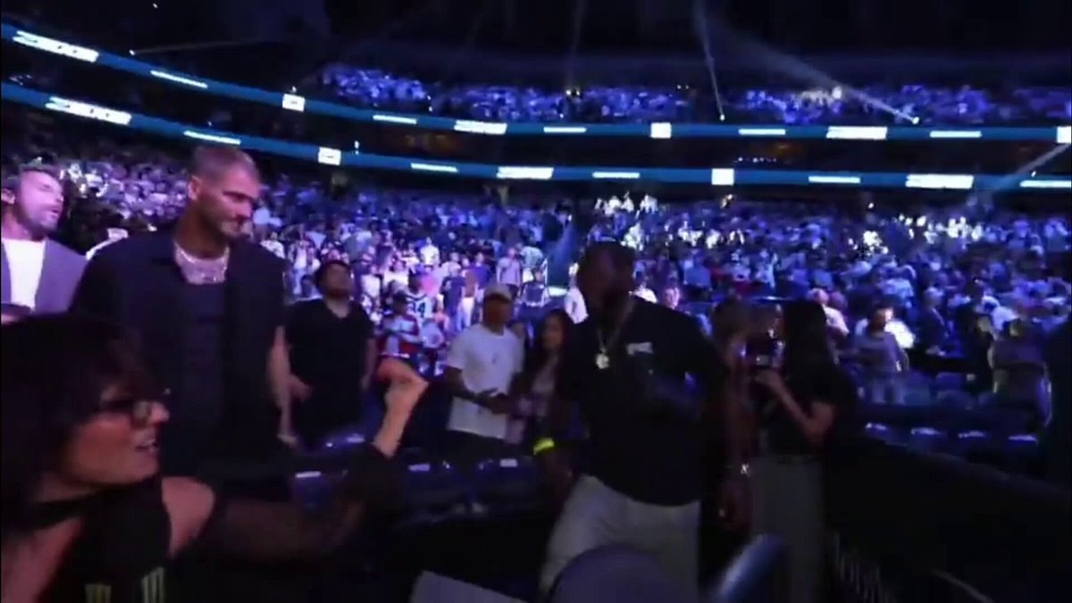 Terence Crawford congratulates Ryan Garcia
