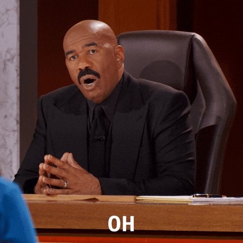 Steve Harvey surprised moment