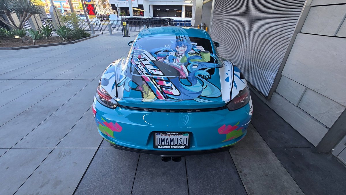 Uma Musume Porsche at Anime Expo (photo 2 of 2)