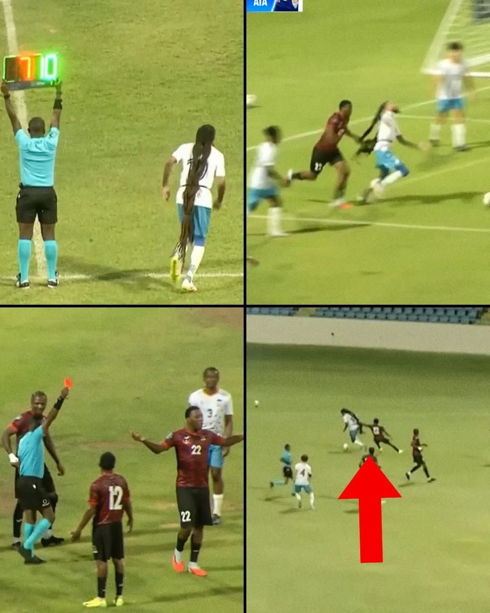 Aedan Scipio Concacaf Nations League red card