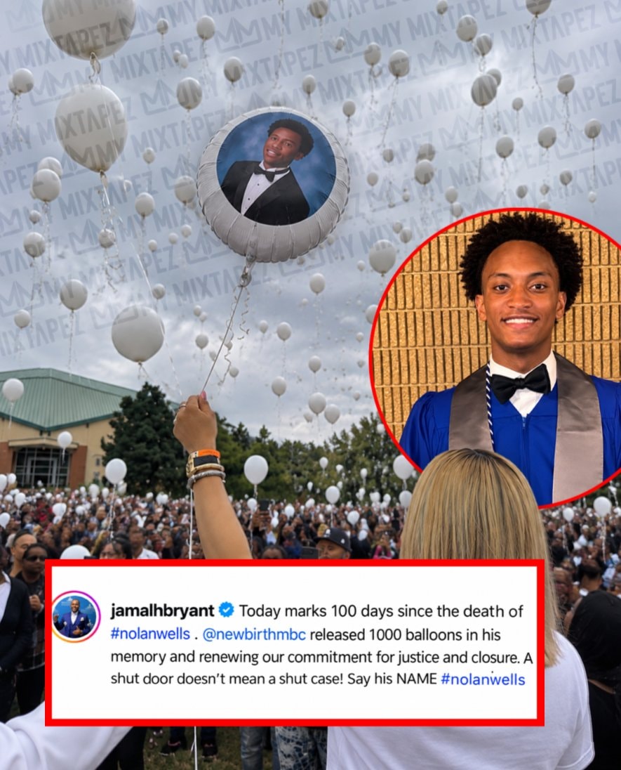 Nolan Wells church balloon release