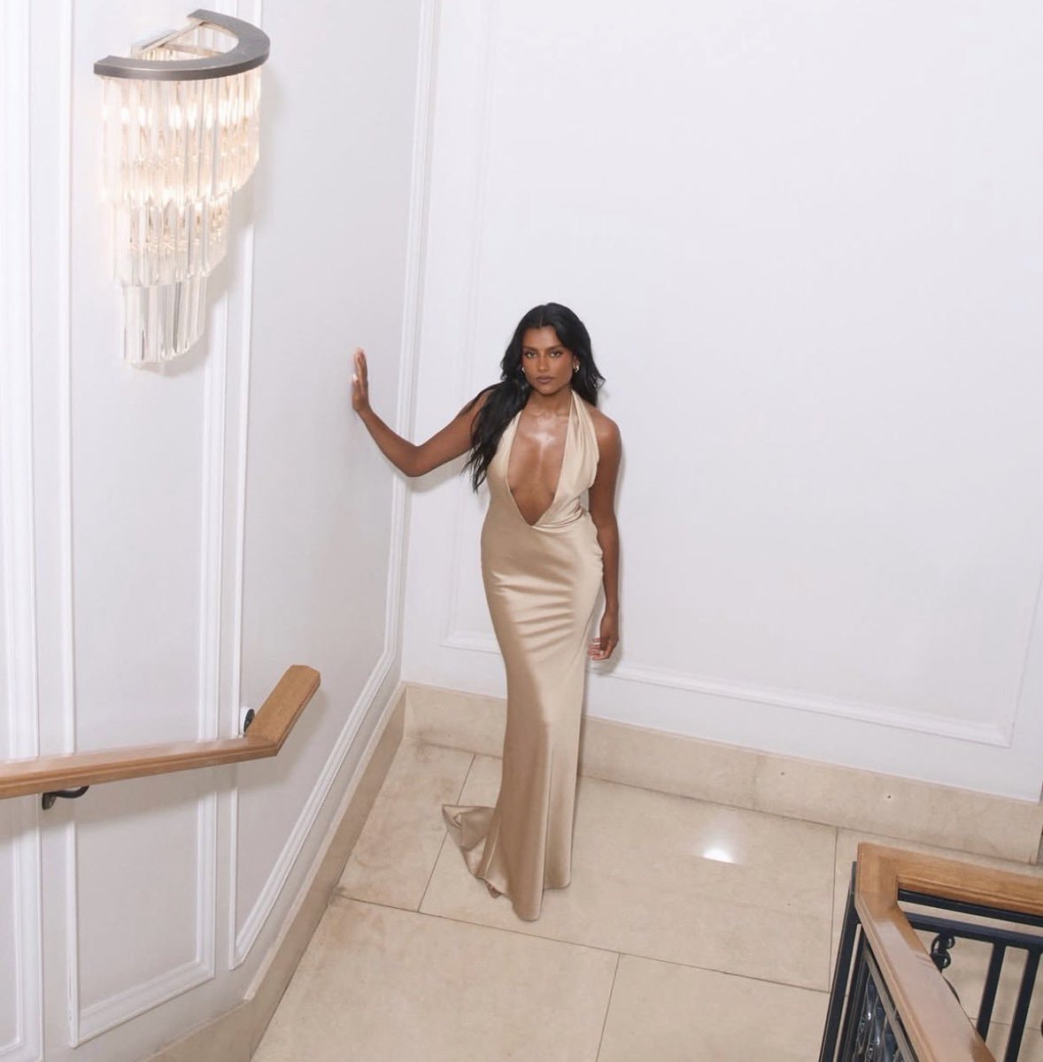 Simone Ashley photographed by Rebecca Spencer