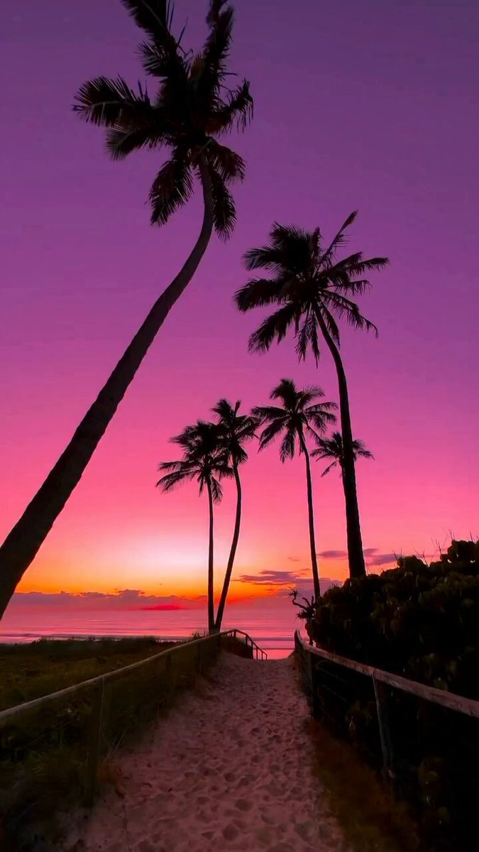 sunset with pastel colors