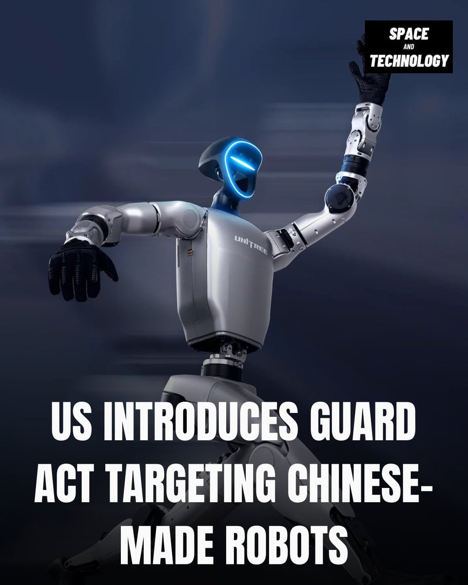 US GUARD Act targets Chinese robots