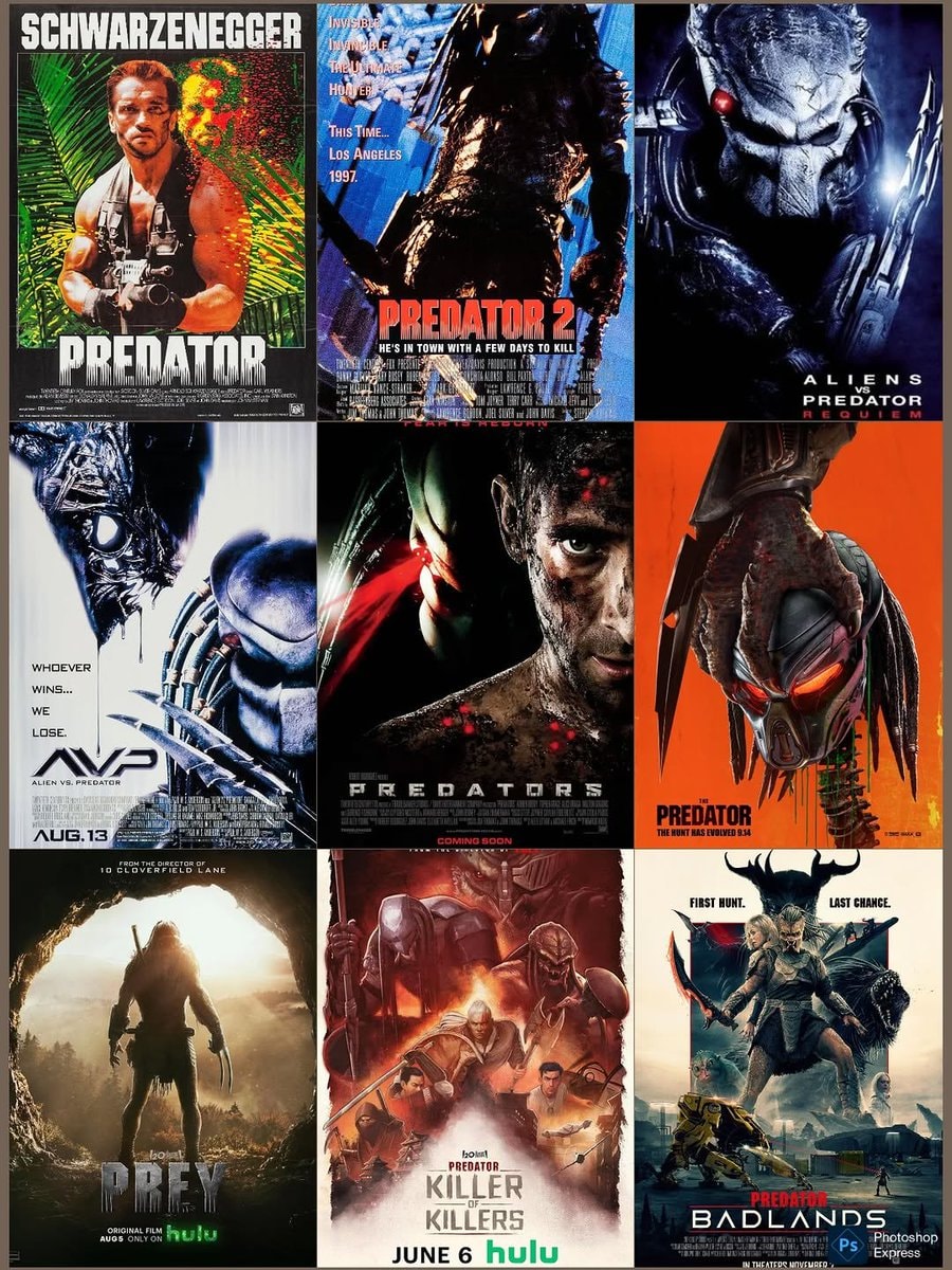 Predator franchise favorite movie poll Predator franchise favorite movie poll