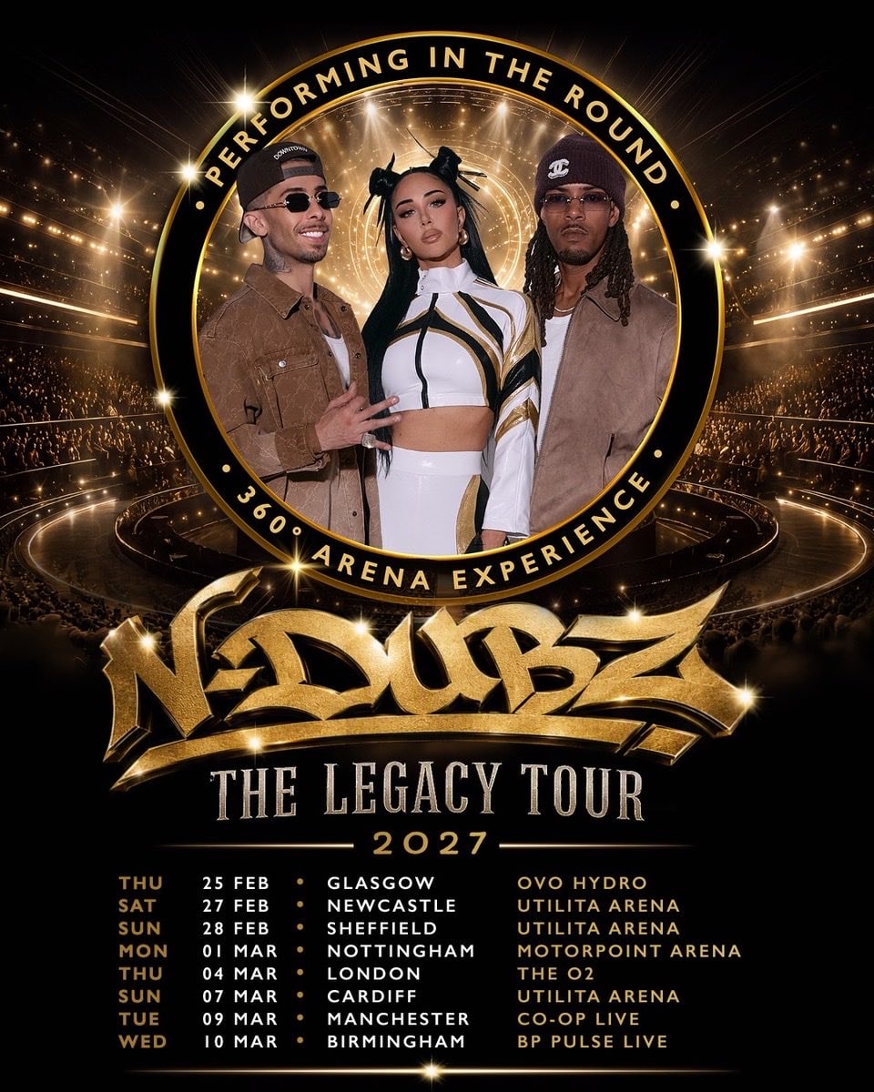 N-Dubz The Legacy Tour 2027 N-Dubz The Legacy Tour 2027