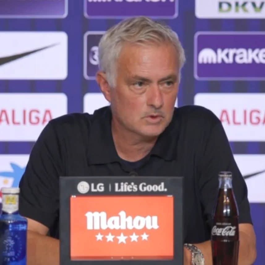 José Mourinho then and now José Mourinho then and now