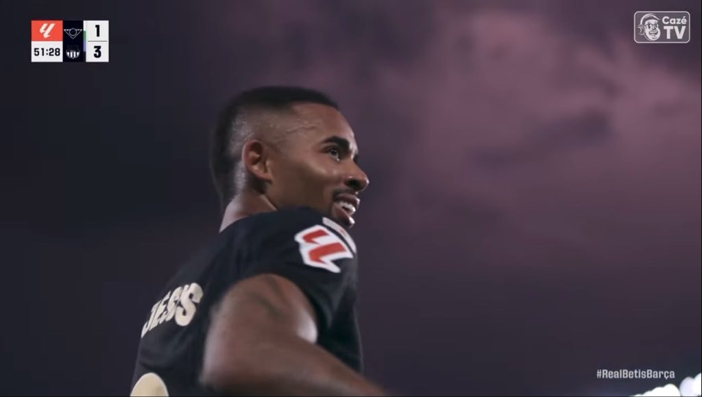 Gabriel Jesus three goals LaLiga