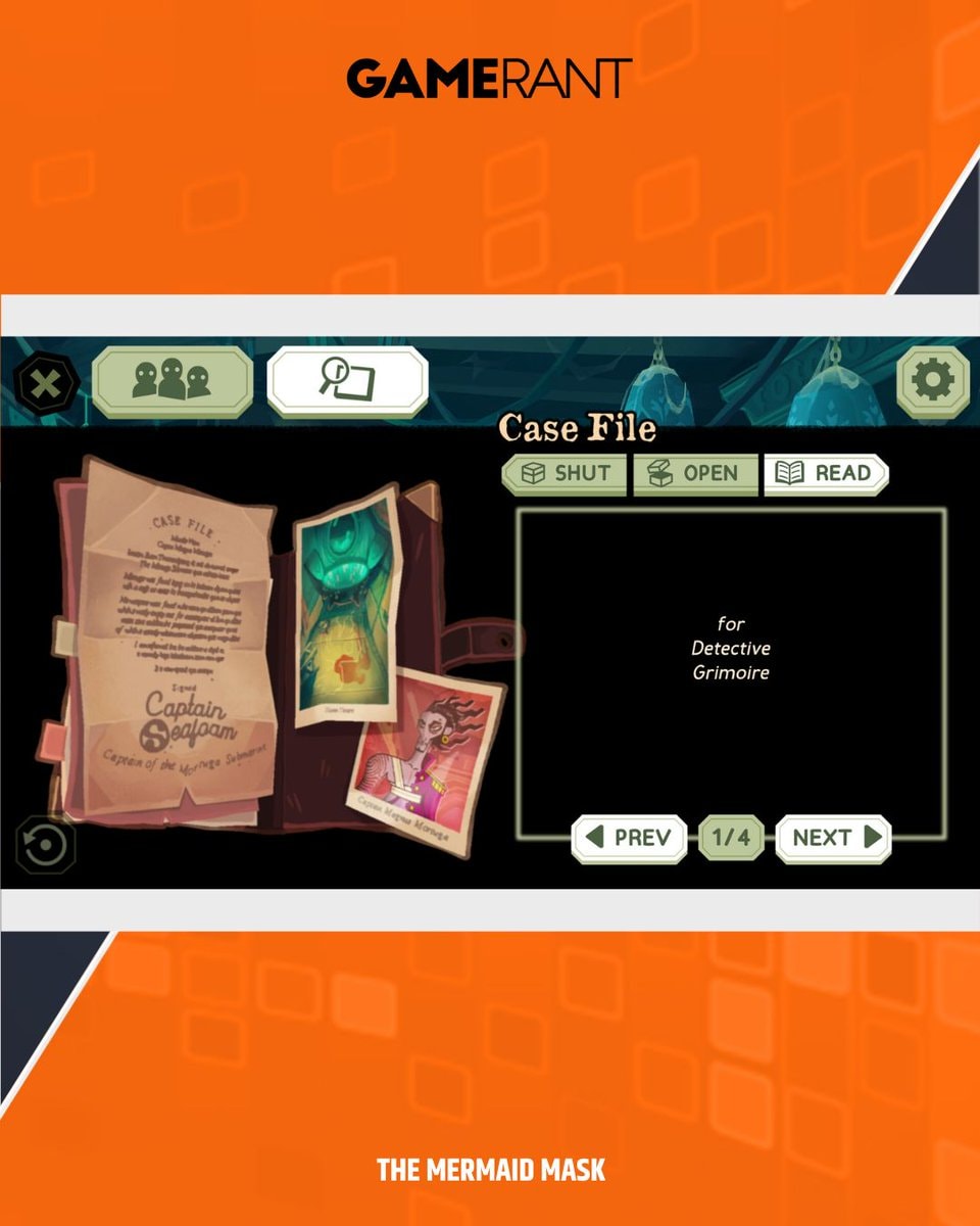The Mermaid Mask Detective Grimoire (photo 2 of 4)