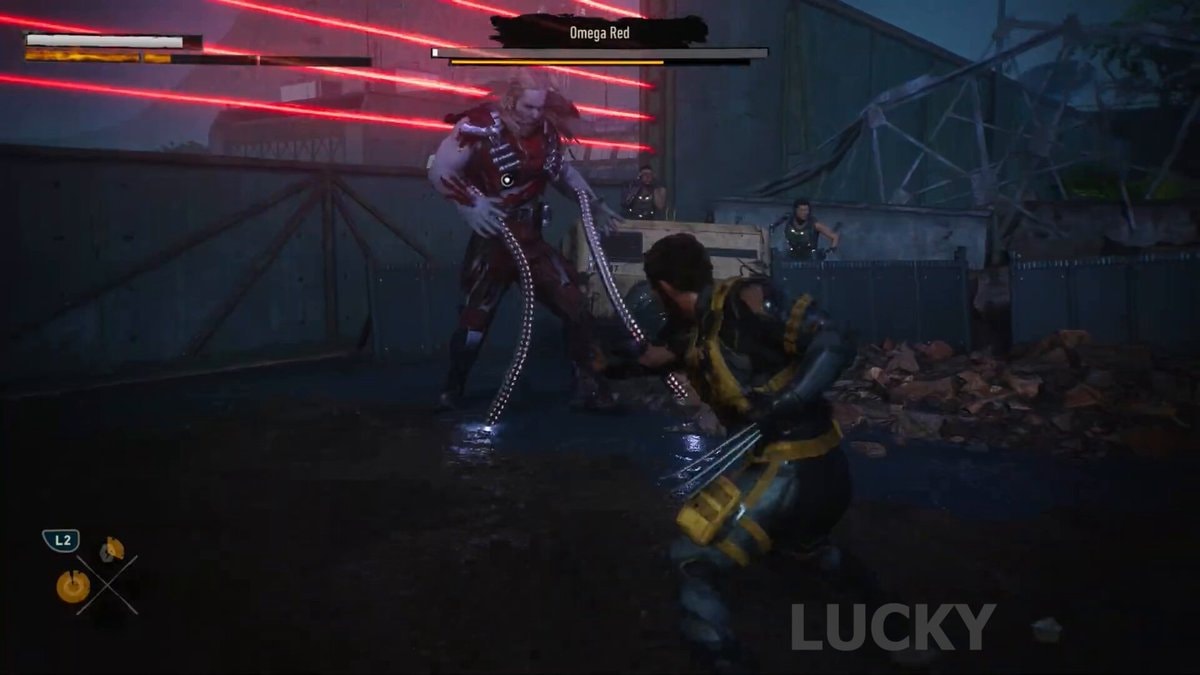 Wolverine Logan vs Omega Red