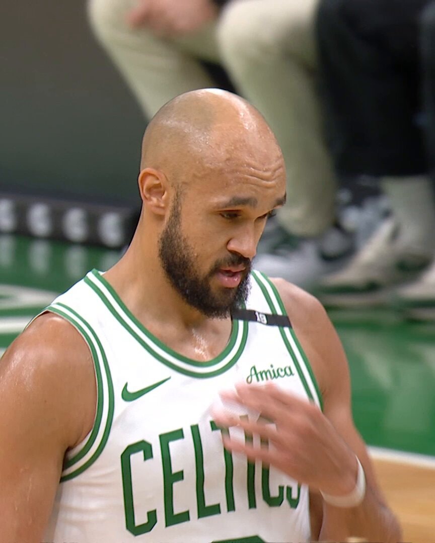 Derrick White MVP chants reaction