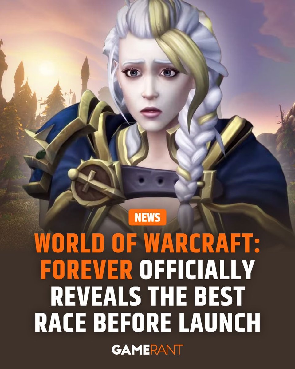 World of Warcraft: Forever best race