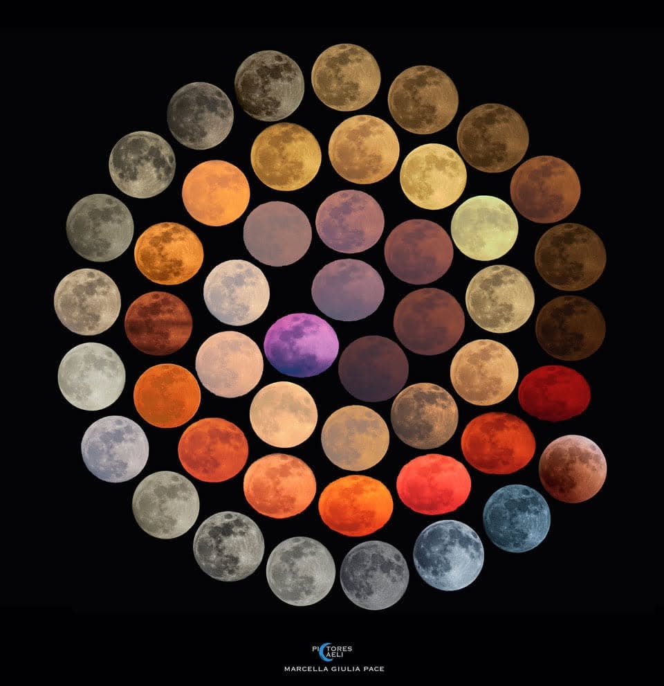 Colors of the Moon Colors of the Moon