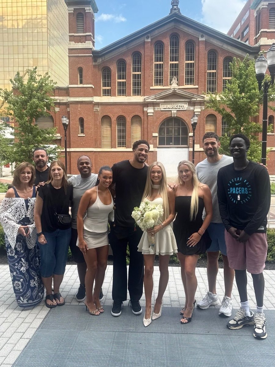 Tyrese Haliburton Jade Jones wedding (photo 2 of 2)
