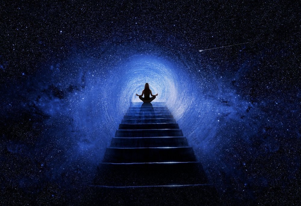 invisible light that vanishes at death