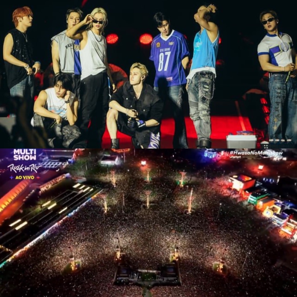 Stray Kids Rock in Rio Brazil