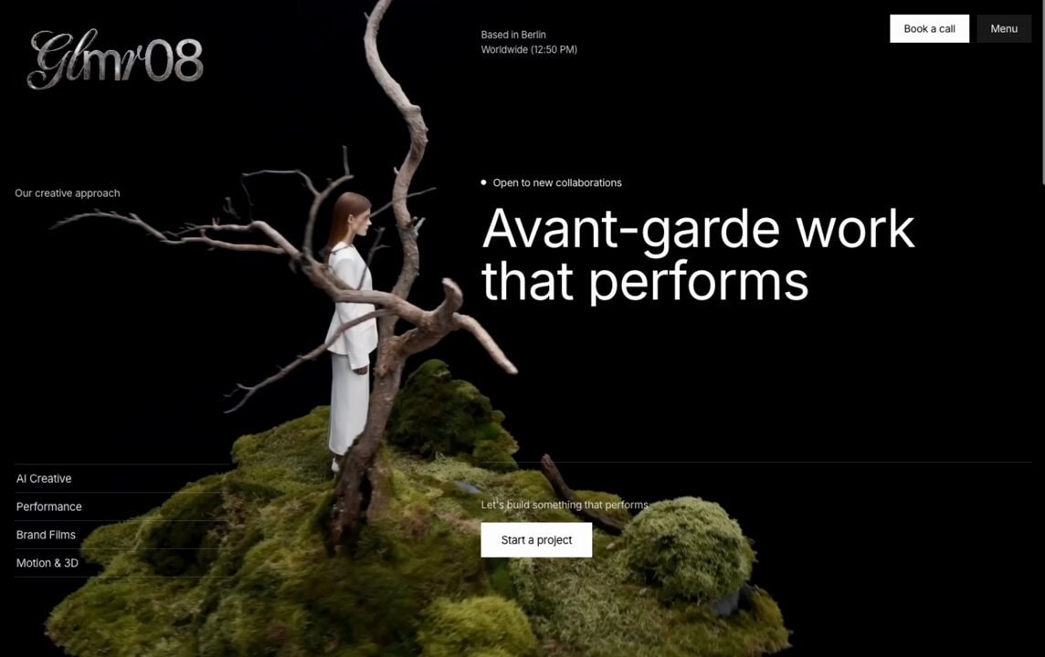 Claude Opus 5 website design $1