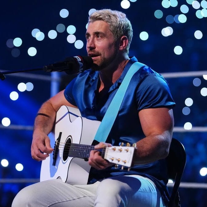 Joe Hendry performs