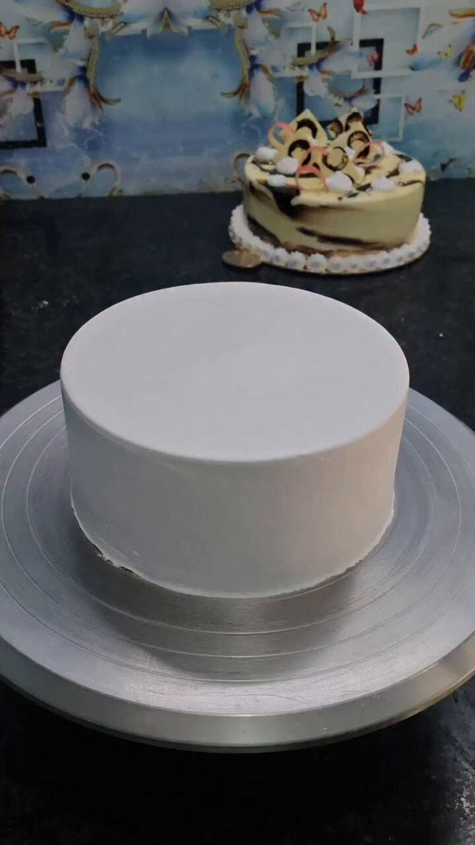 Orange troufle cake