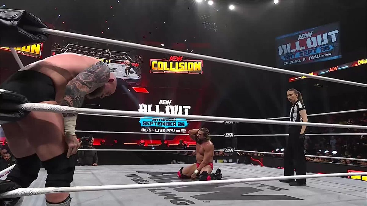 Andrade AEW National Championship win