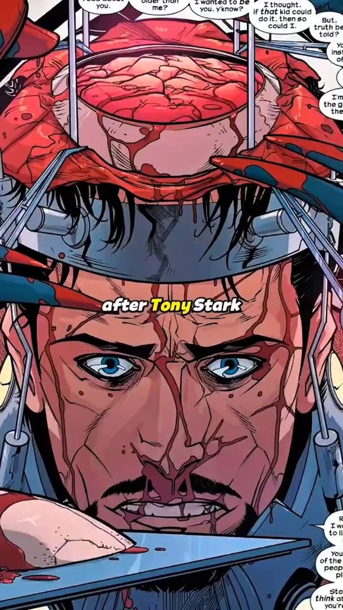 Tony Stark after Infinity Stone