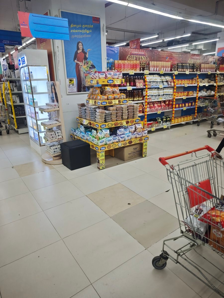 Weekend snack run at SMART BAZAAR