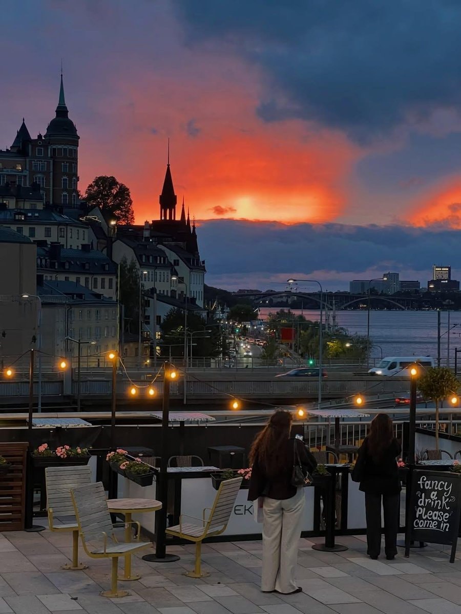 Stockholm sunset