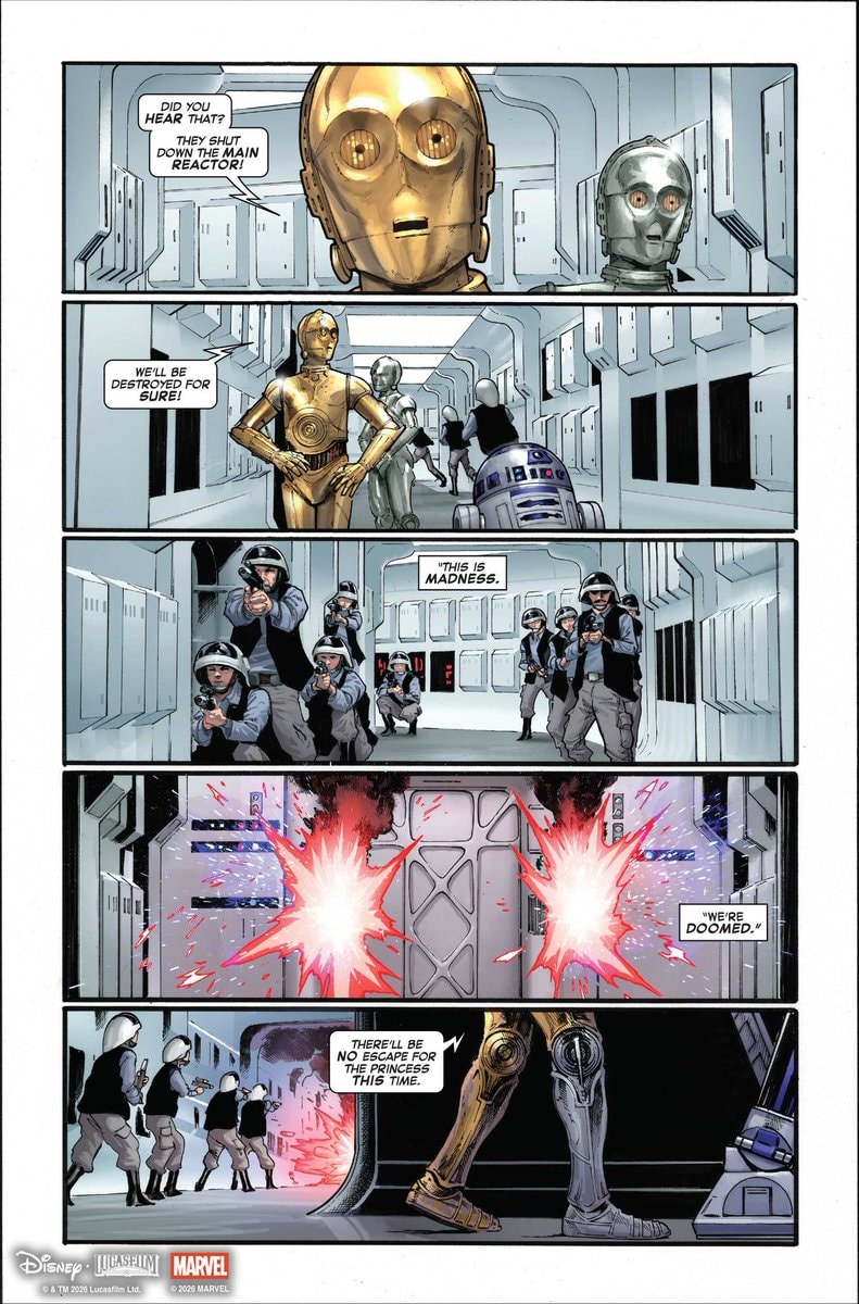 Marvel Star Wars Crossover Comic