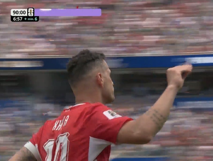 Xhaka talk now talk now celebration