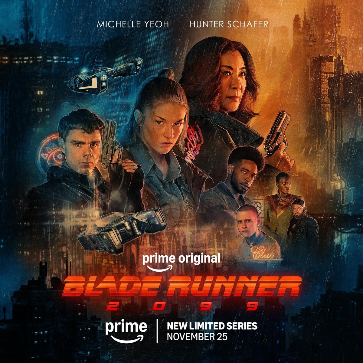 Blade Runner 2099 poster with Michelle Yeoh